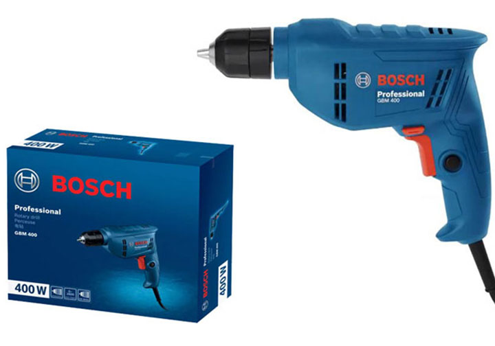 10mm Máy khoan 400W Bosch GBM400 (GBM 400)