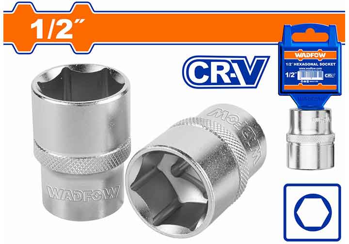 11mm Đầu tuýp 6 góc 1/2" Wadfow WSC1211