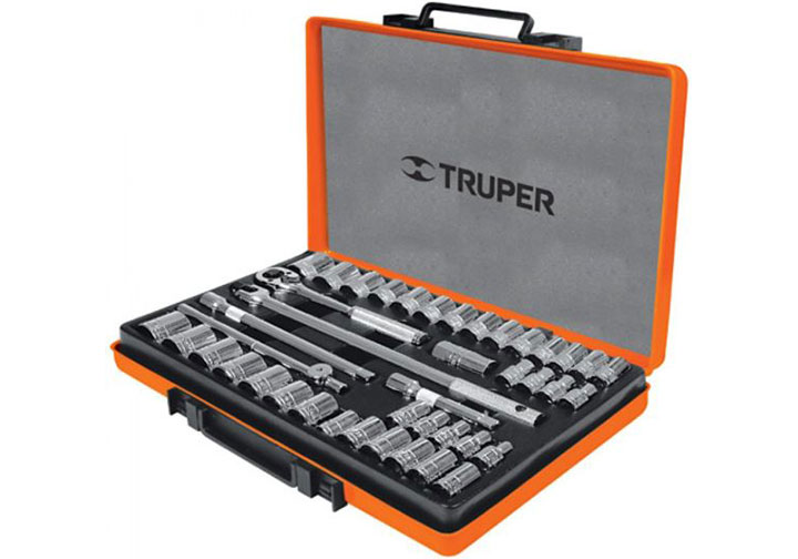 1/2" Bộ tuýp 42 chi tiết Truper 13940 (JD-1/2X42MP)