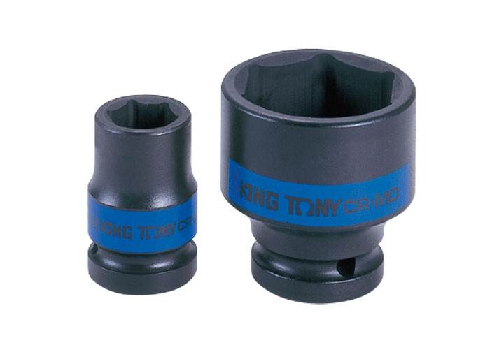 12mm Đầu tuýp đen 6 cạnh (dài 38mm) 1/2" Kingtony 453512M
