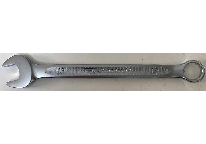 13mm Cờ lê vòng miệng xi bóng Standard