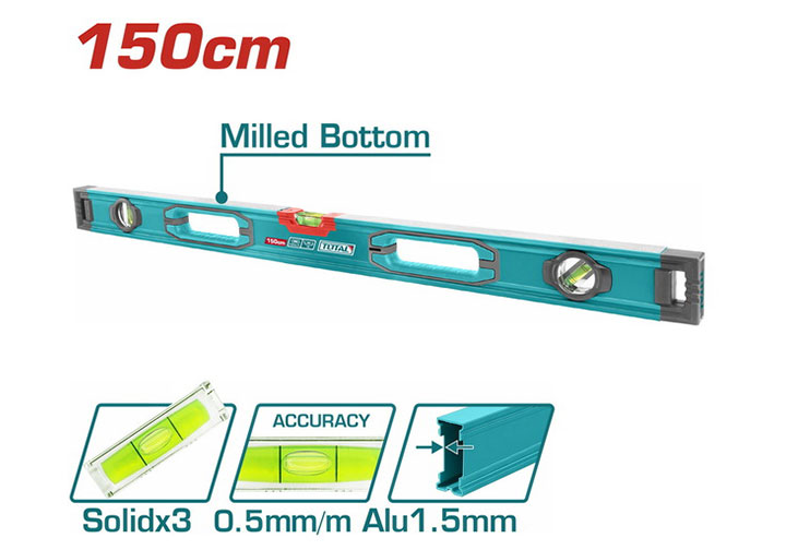 1500mm Thước thủy (60" - không có từ) Total TMT215028