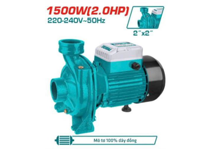 1500W (2.0HP) Máy bơm nước Total TWP2150026