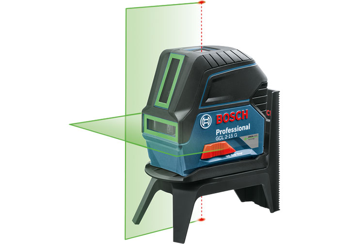 15m Máy cân mực tia laser xanh Bosch GCL 2-15 G