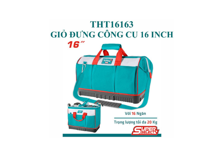 16" Túi đựng đồ nghề Total THT16163