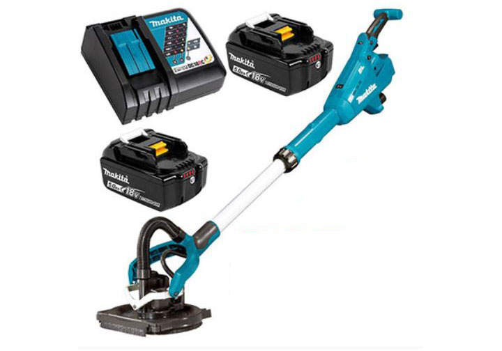 18V Máy chà nhám tường dùng pin 225mm Makita DSL800RTE