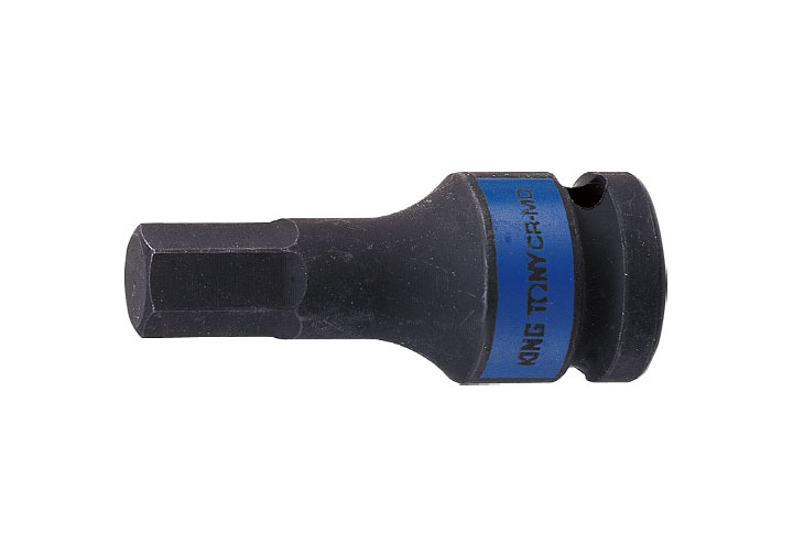 19mm Đầu tuýp lục giác đen 1/2" (dài 60mm) Kingtony 405519M