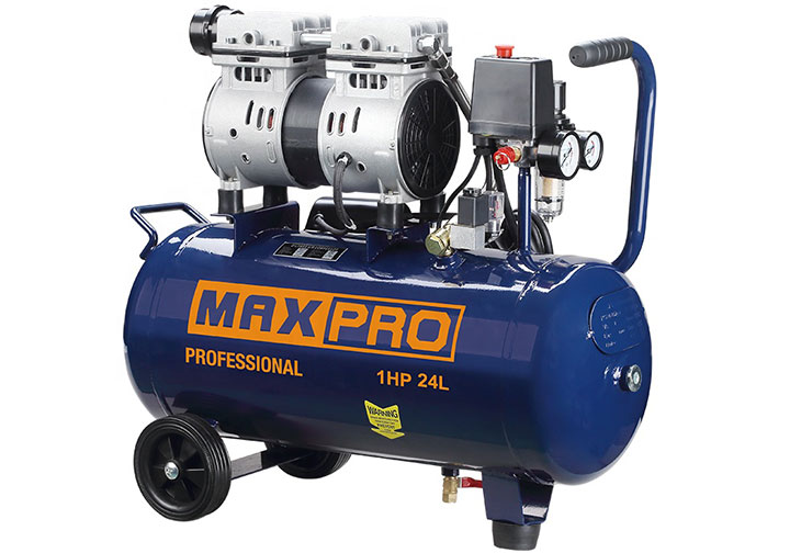 1HP Máy nén khí không dầu 24 lít Maxpro MPEAC800/24