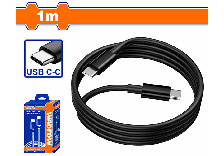 1m Dây cáp sạc USB type C sang type C Wadfow WUB1502