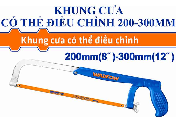 200-300mm Cưa sắt điều chỉnh độ dài Wadfow WHF3110