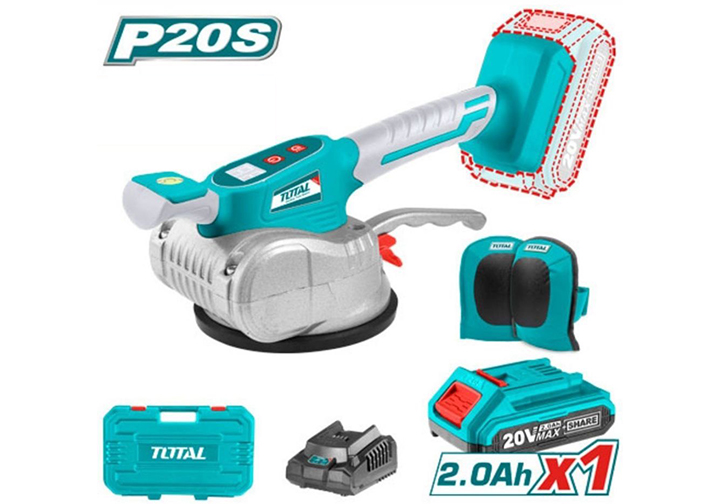 20V Máy rung ốp lát gạch dùng pin Total TTVLI20101