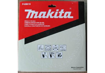 255 x 20 x 120T Lưỡi cắt nhôm 120 răng Makita P-68018