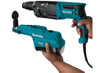 26mm Máy khoan đa năng tự hút bụi 800W Makita HR2651