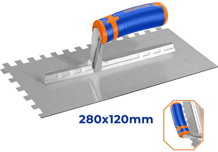 280x120mm Bay vuông có răng cua Wadfow WPE2912