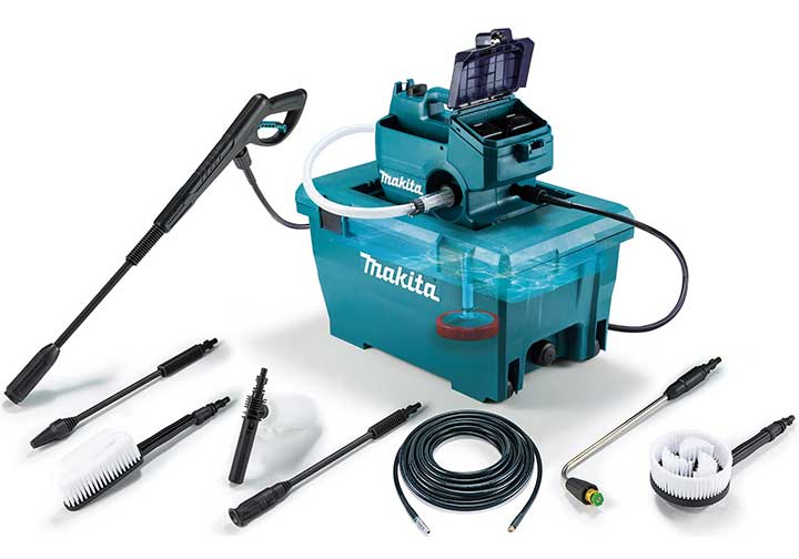 36V Máy xịt rửa áp lực cao dùng pin Makita DHW080ZK