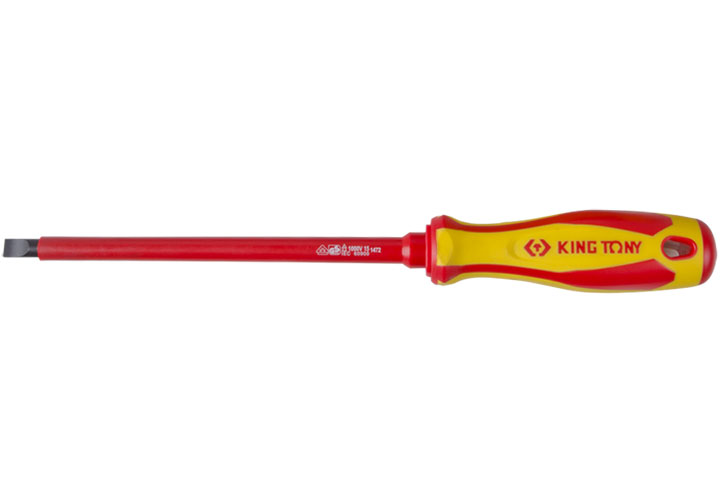 3x75mm Tuốc nơ vít dẹp cách điện 1000v Kingtony 14720303