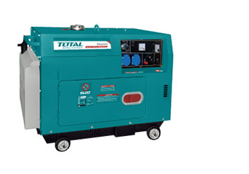 5.0KVA Máy phát điện động cơ dầu Total TP250003