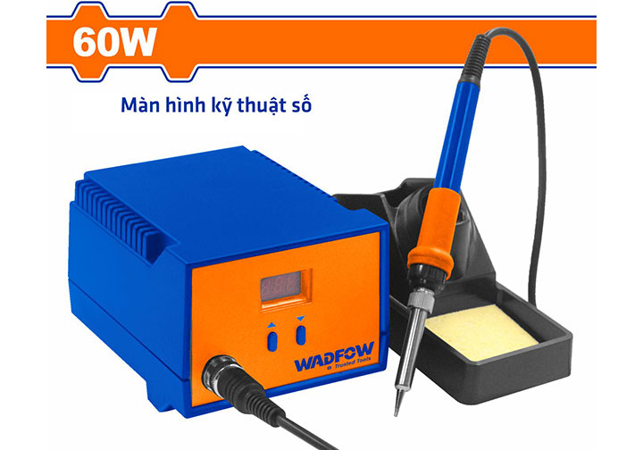 60W Bộ mỏ hàn chì chỉnh nhiệt độ (màn hình điện tử) Wadfow WEL8506