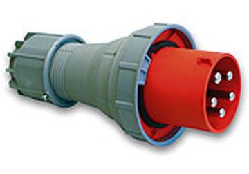 63A-4P-400V-6H-IP67 Phích cắm di động loại kín nước