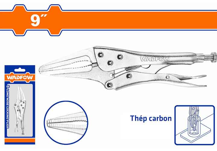 9" Kìm bấm chết mũi dài Wadfow WLP3109