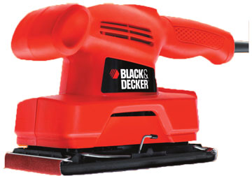 92 x 230mm Máy chà nhám 135W Black and Decker KA300