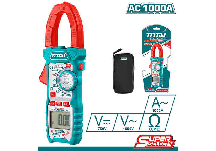 Ampe kìm đo dòng DC Total TMT4100041