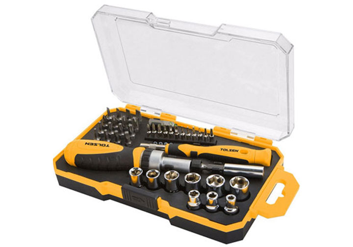 Bộ tuốc nơ vít đa năng 42 chi tiết Tolsen 20041