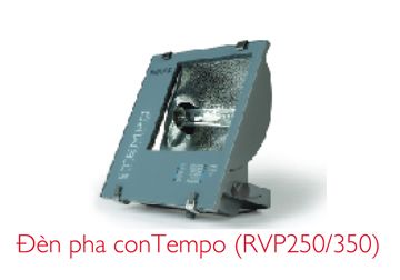 150W Đèn pha cao áp đối xứng RVP250 MHN-TD bao gồm bóng