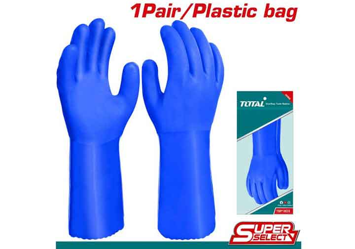 Găng tay nhựa PVC size L Total TSP1803