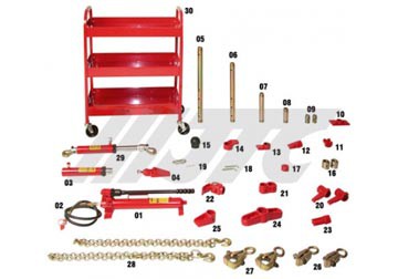 Nắn khung xe tai nạn 10 Tấn JTC-HB610