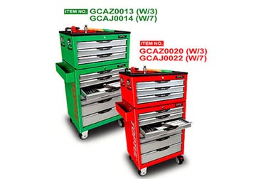 Tủ đựng dụng cụ 3 ngăn 104 chi tiết Toptul GCAZ0020