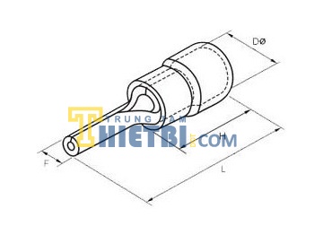 2.0  mm2 Kiềm bấm đầu cosse pin LY-26TW